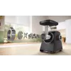 Picadora de carne Bosch Serie 4 MFWS440B 1900 W, negra, plateada