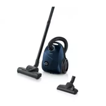 Aspirador de escoba Bosch Serie 2 BGBS2BU1T — 850 W, bolsa de 3,5 l, radio de acción de 8 m, azul