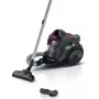 Aspirador de escoba Bosch BGC05AAA1 — 700 W, 1,5 l sin bolsa, HEPA 12, tubo telescópico de acero inoxidable, radio de acción de 9 m, gris