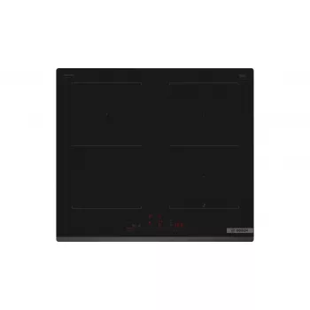 Placa de inducción Bosch Serie 6 PVQ631HC1E negra de empotrar 59,2 cm con zonas de inducción 4 zona(s)