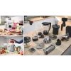 Bosch Serie 6 MUMS6EW22 robot de cocina, 1600 W, set de repostería, accesorio de batidora, blanco/acero inoxidable