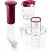 Exprimidor centrífugo Bosch MES25C0 700 W rojo cereza (fruta), transparente, blanco
