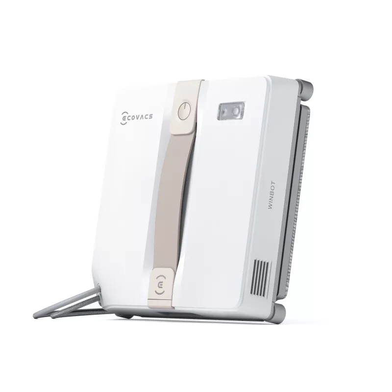 Robot limpiacristales Ecovacs Winbot Mini — batería de 3000 mAh, potencia de succión 7500 Pa, depósito de agua 0,06 L, motor sin escobillas, compatible con app