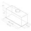 Elica Fold S IX/A/52 PRF0181962 campana extractora integrable, 52 cm, 710 m³/h, control táctil, LED, clase energética B, acero inoxidable