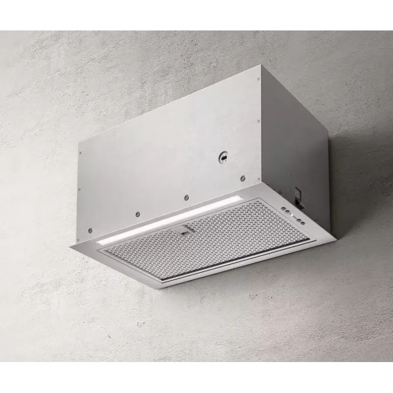 Elica Fold S IX/A/52 PRF0181962 campana extractora integrable, 52 cm, 710 m³/h, control táctil, LED, clase energética B, acero inoxidable