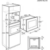 Electrolux LMS4253TMX negro, acero satinado microondas combinado integrable 900 W