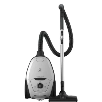 Aspirador de escoba Electrolux Pure D8 — bolsa de 3,5 L, 600 W, tubo telescópico, filtro higiénico, radio de acción de 12 m