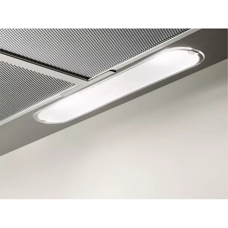 Electrolux LFG516X campana extractora integrable, 54 cm, 600 m³/h (modo intensivo), 3 velocidades, LED, mando a distancia, acero inoxidable