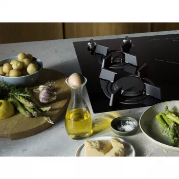 Electrolux KDI641723K placa negro integrable 60 cm mixta 4 zonas, mandos giratorios, táctil