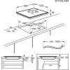 Electrolux Serie 700 EIS62453 negro integrable 60 cm placa de inducción por zonas 4 zonas