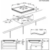 Electrolux Serie 700 EIS62453IZ negro integrable 60 cm placa de inducción por zonas 4 zonas