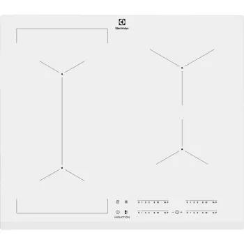 Electrolux EIV63440BW placa de inducción por zonas integrable blanca 4 zonas