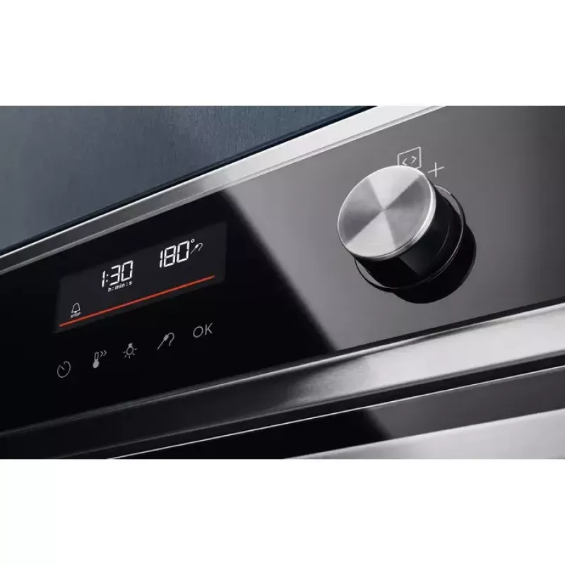 Horno eléctrico integrable Electrolux EOC6H76X — 72 L, aire caliente, grill, vapor, temporizador digital