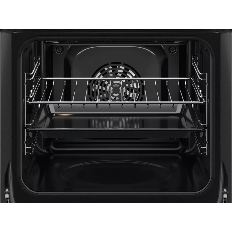 Horno eléctrico integrable Electrolux EOF3H40BW, 65 L, aire caliente, grill, AquaClean, blanco