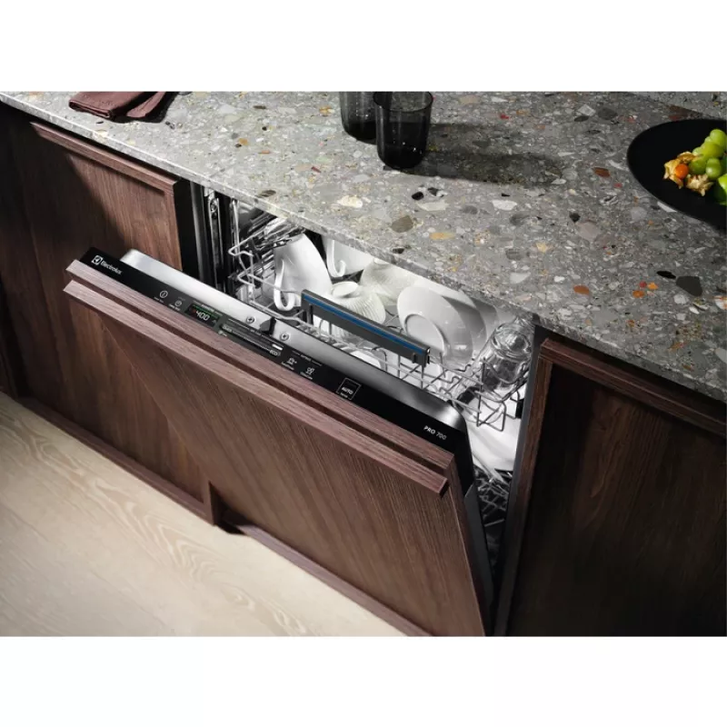 Lavavajillas totalmente integrable Electrolux QuickSelect 13 EEQ47210L — 13 cubiertos, 60 cm, AirDry, 8 programas