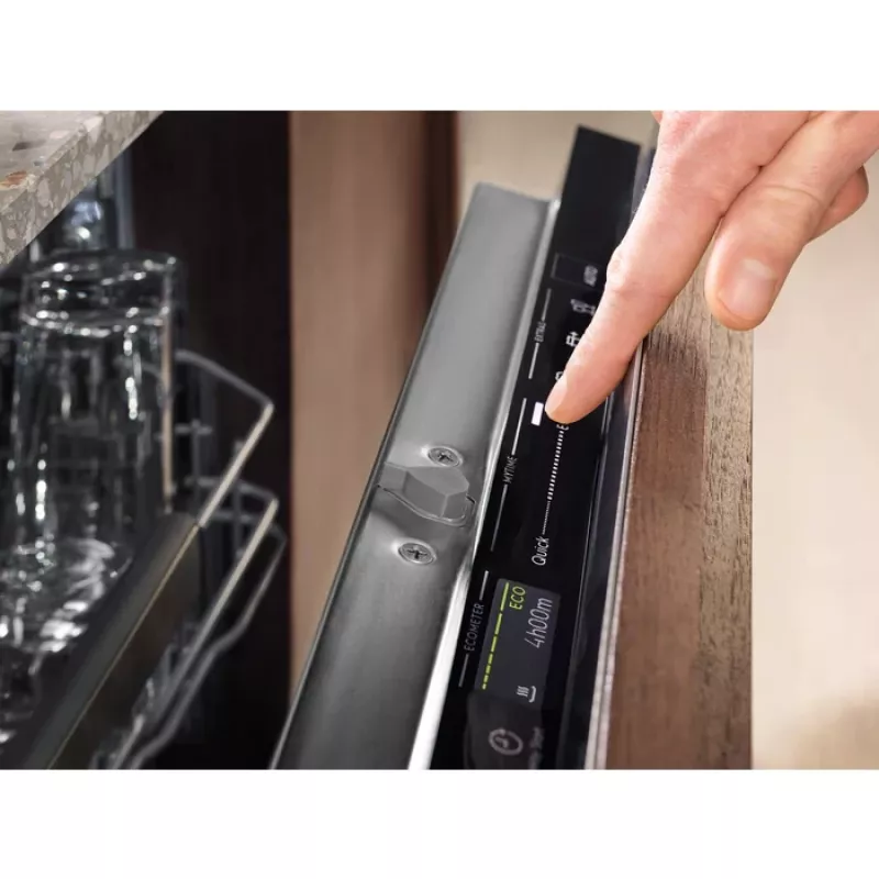 Lavavajillas totalmente integrable Electrolux QuickSelect 13 EEQ47210L — 13 cubiertos, 60 cm, AirDry, 8 programas