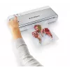 Envasadora al vacío FoodSaver VS0100X — dial giratorio, incluye rollo de film y 4 bolsas de vacío, blanco plateado
