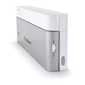 Envasadora al vacío FoodSaver VS0100X — dial giratorio, incluye rollo de film y 4 bolsas de vacío, blanco plateado