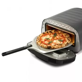 Horno eléctrico de mesa para pizza G3FERRARI G1018600 PRONTO PIZZA — 1700 W, superficie de piedra, máx. 420°C, apto para pizza de Ø32 cm