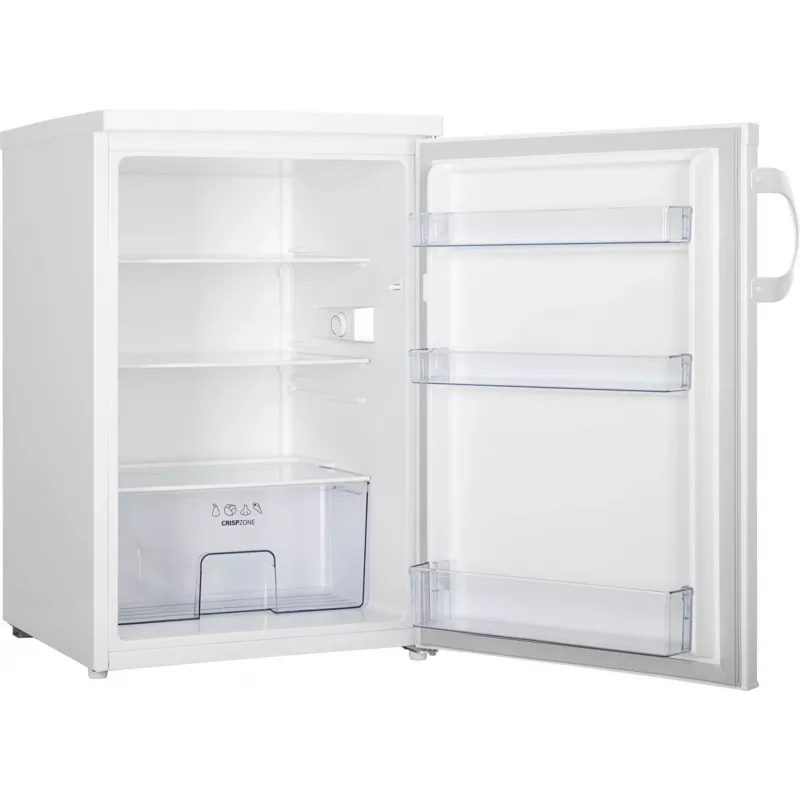 Frigorífico independiente Gorenje R492PW — 133 L, blanco, puerta reversible, iluminación LED, mandos giratorios