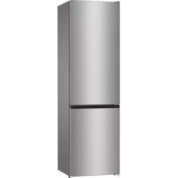 Frigorífico combi independiente Gorenje NRK6202EXL4, total 331 L (frigorífico 235 L / congelador 96 L), acero inoxidable, pantalla LED