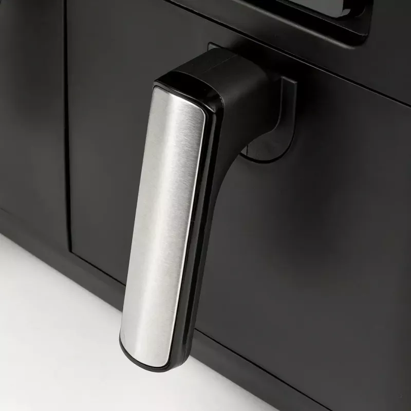 Freidora de aire Girmi FG26, freidora de mesa de doble cesta, 9 l total (5,5 l + 3,5 l), 2400 W, 10 programas, hasta 200 °C