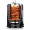 Heinrich's HDG 8687 Grill para kebab, 1400 W, negro