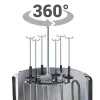 Heinrich's HDG 8687 Grill para kebab, 1400 W, negro