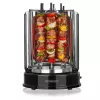 Heinrich's HDG 8687 Grill para kebab, 1400 W, negro
