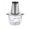 Picadora eléctrica HEINRICH'S HMZ 8849 — 2 L, 500 W, trituración de hielo, cortador de verduras y frutas, gris
