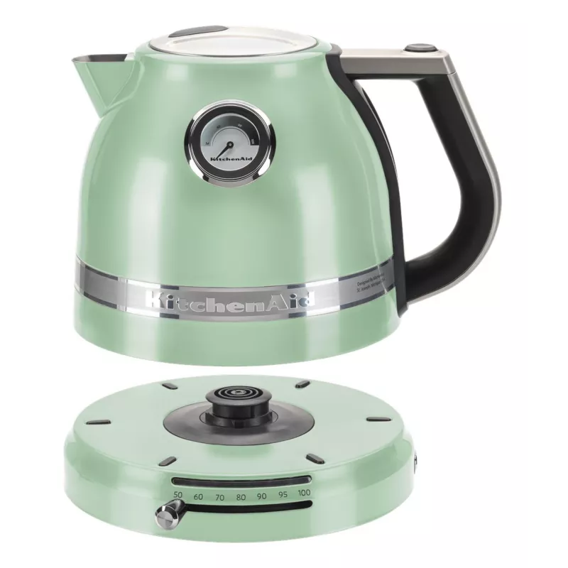 Hervidor eléctrico KitchenAid 5KEK1522EPT 1,5 l 2400 W negro, verde, acero inoxidable