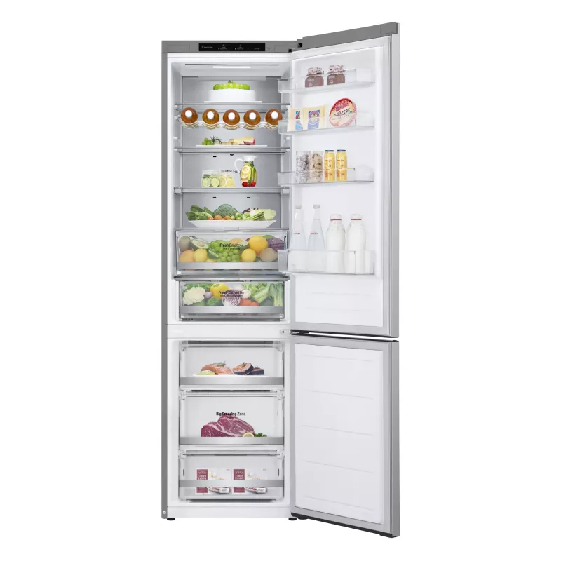 Frigorífico combi LG GBV7280DPY.APYQEUR independiente 387 l plateado