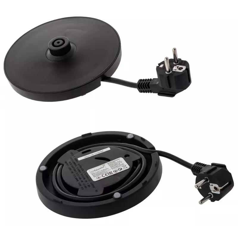 Maestro MR-061 hervidor eléctrico, de cristal, 2200 W, negro