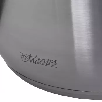Juego de ollas Maestro MR-2021 — 9 piezas, acero inoxidable, apto para inducción, grosor de pared 0,6 mm, tapas incluidas