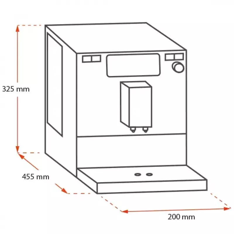 Cafetera exprés MELITTA SOLO E950-766, depósito de agua de 1,2 L, molinillo integrado, 1400 W, plateada