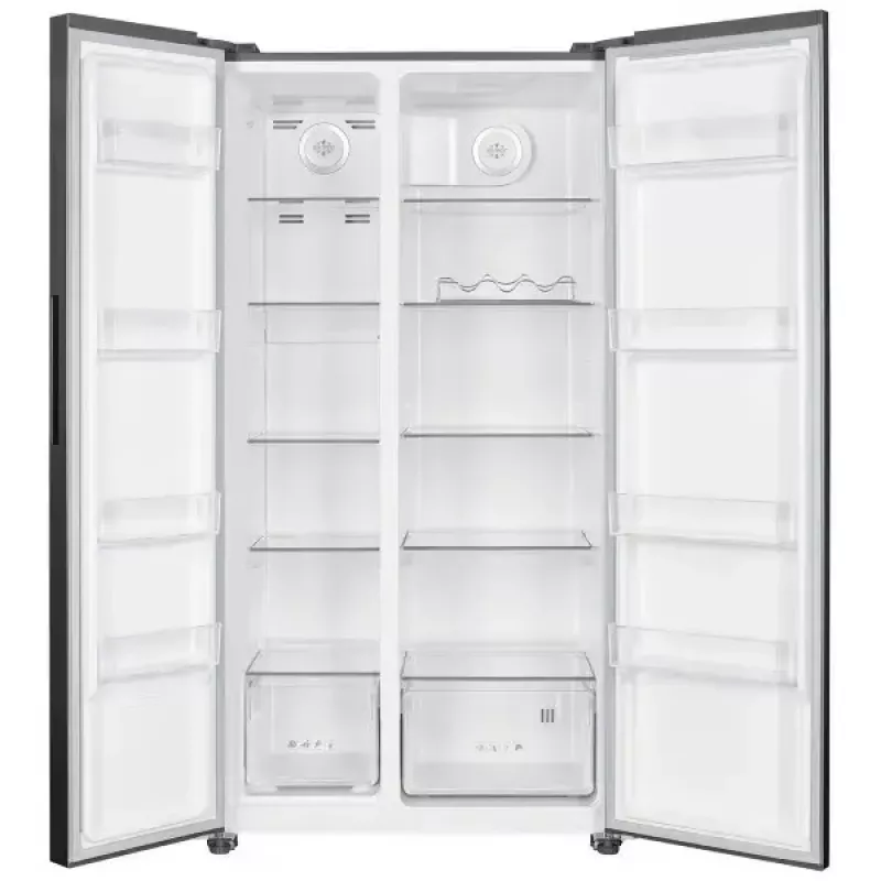 MPM MPM-563-SBS-14/N frigorífico Side-by-Side, Total No Frost, acero inoxidable