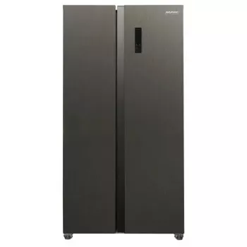 Frigorífico side-by-side MPM MPM-563-SBS-14/N — 532 L de capacidad total, 347 L de refrigeración, 185 L de congelación, acero inoxidable