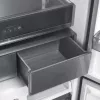 Frigorífico de libre instalación MPM MPM-503-SSI-11 con 505 L de capacidad, puertas del congelador con apertura bilateral, clase energética E