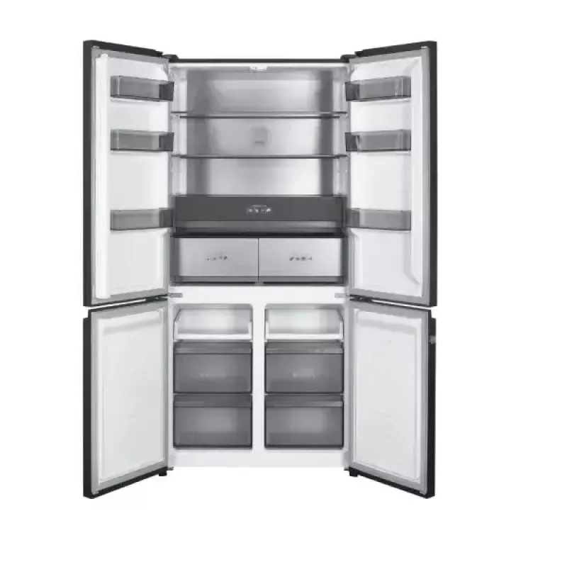 Frigorífico de libre instalación MPM MPM-503-SSI-11 con 505 L de capacidad, puertas del congelador con apertura bilateral, clase energética E