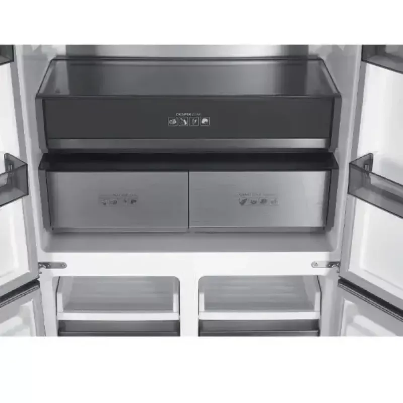 Frigorífico de libre instalación MPM MPM-503-SSI-11 con 505 L de capacidad, puertas del congelador con apertura bilateral, clase energética E