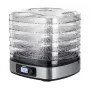Deshidratador MPM MSG-12, 6 bandejas, 380 W, 35–75 °C, temporizador 0,5–36 h, carcasa de acero inoxidable