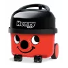 Aspirador de arrastre NUMATIC Henry Compact HVR160 — bolsa de polvo 6 L, 620 W, limpieza en seco, tubo de acero inoxidable, cable de 10 m
