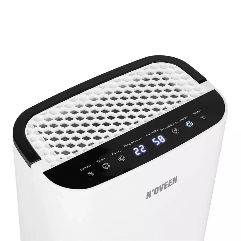 Deshumidificador NOVEEN DH350 depósito 2,5 l, 70 W, elimina bacterias y virus, lámpara UV, 1,5 l/24h