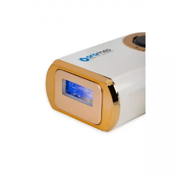 Depiladora ORO-MED ORO-IPL ICE — depiladora IPL de láser para el pelo y el cuerpo, 48 W, 3 accesorios extraíbles, gafas de protección