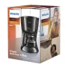 Philips Daily Collection HD7461/20 cafetera de goteo, jarra de cristal, 1000 W, negra