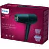 Secador de pelo Philips BHD512/00 2300 W, 6 niveles de calor/velocidad, iónico, difusor y concentrador, azul marino