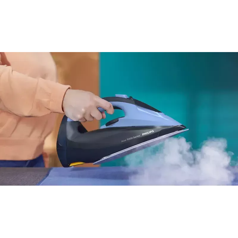 Plancha seca y de vapor Philips 7000 Serie DST7041/20 — 2800 W, depósito de agua de 0,3 l, suela SteamGlide Elite, 3 ajustes de temperatura