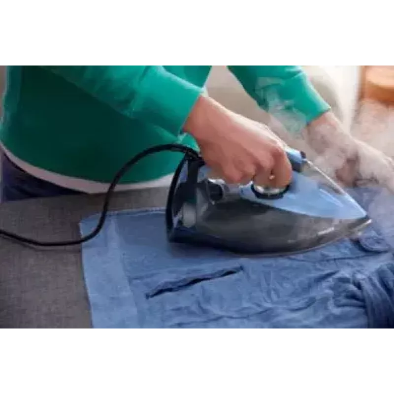 Plancha seca y de vapor Philips 7000 Serie DST7041/20 — 2800 W, depósito de agua de 0,3 l, suela SteamGlide Elite, 3 ajustes de temperatura