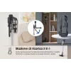 Aspirador escoba Samsung VS15A6031R4 batería en seco sin bolsa 0,8 L negro