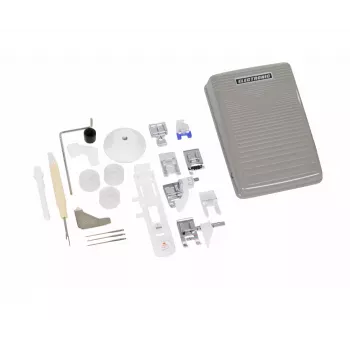 SINGER Máquina de coser 7640 — modelo doméstico eléctrico, blanca, varios programas de puntadas